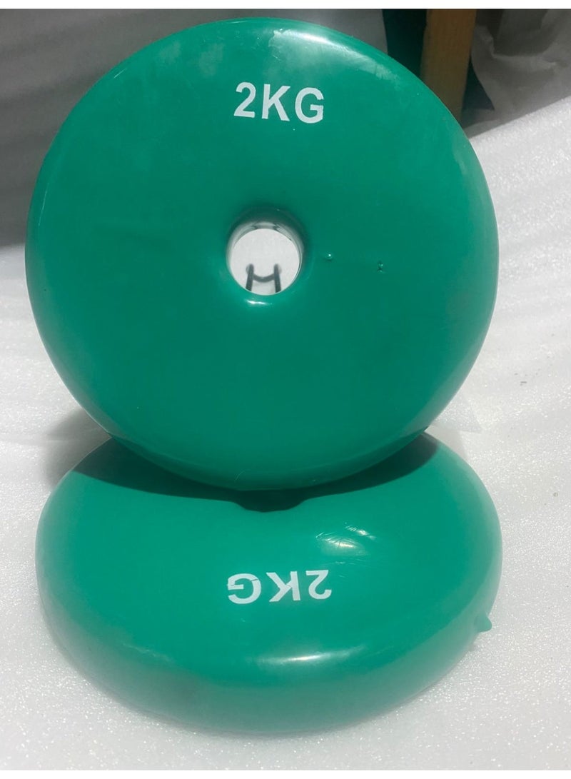 إليت طارات اوزان فينيل ألوان 2 كجم إليت - Image 4